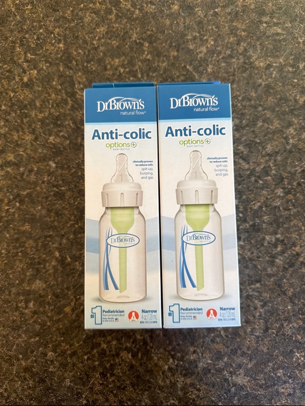 Dr. Brown's Anti-Colic Baby Bottle - (Pack of 2)